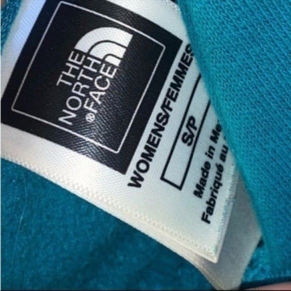 The north face blue gold hoodie sweatshirt top shirt - Picture 3 of 3